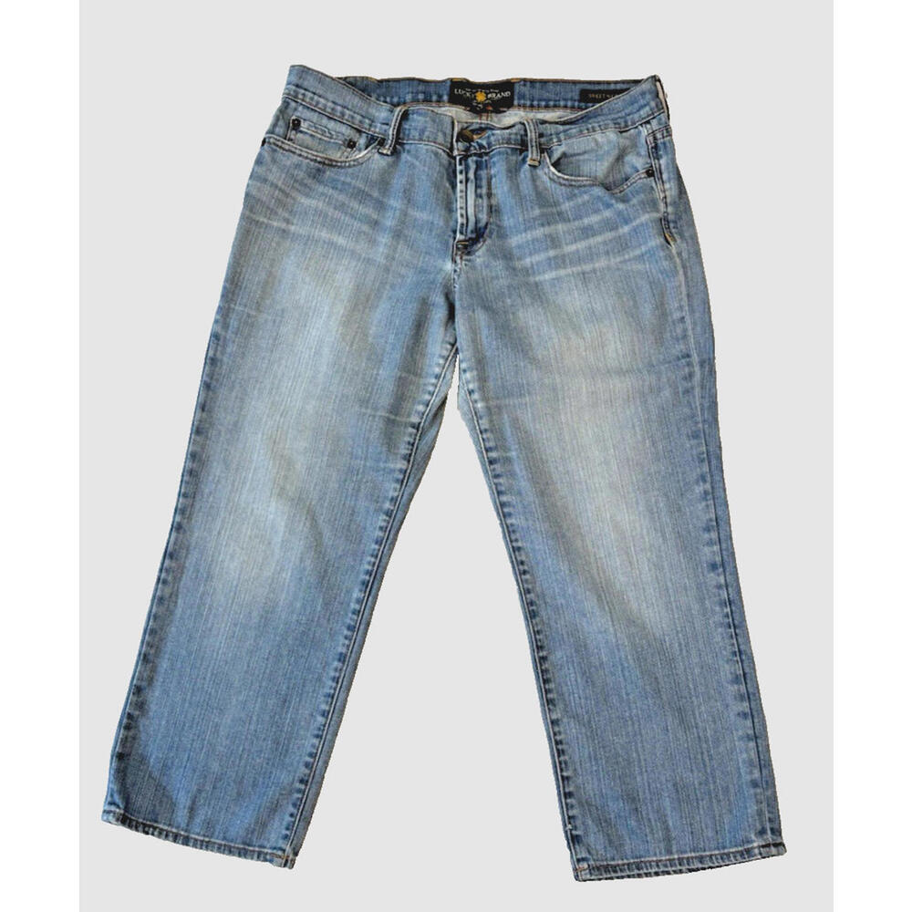 Lucky Brand Light Wash Cropped Ankle Jeans